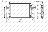 Rad. Corsa C 1.0 / 1.2 i man. 09/00-