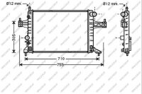 Rad. Corsa C 1.4 / 1.8 i Airco 09/00-