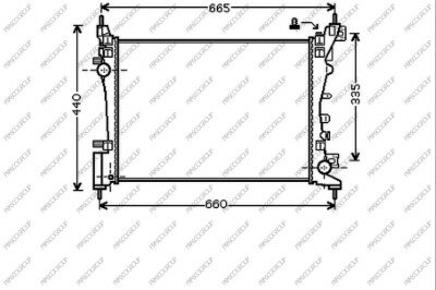 Rad. Corsa  - D 1.2 i * 01/10-