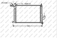 Radiator Vectra-B 2.0 Tdi 98-