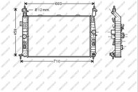 Rad. Meriva Petrol ( +/- AC ) 04/03-