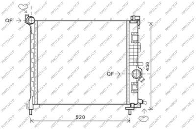 Rad. Meriva - B 1.3 CDTi * 03/10-