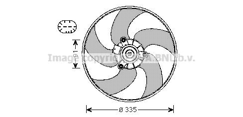 Fan 307 1.4 i * 08/00-09/03