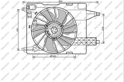 Fan Megane II 1.4 i * + / + AC 09/02-