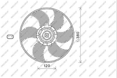 Fan Megane II 1.4 i * + / + AC 09/02-