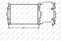 Rad. Megane ll 2.0 i / 1.5 DCi 09/02-