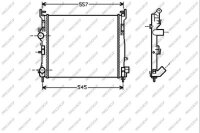 Rad. Clio II 1.5 DCi ( 74KW ) 10/03-