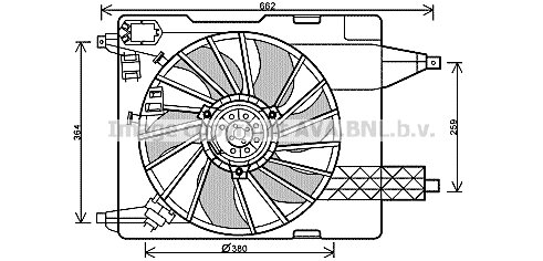 Fan Megane II 1.4 i * + / + AC 09/02-