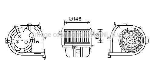 Blower Clio II Man AC* 01/01 - 12/12