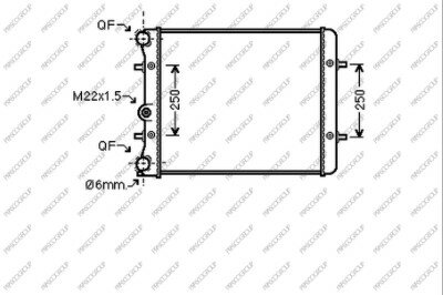 Radiator Golf IV* / 1.4* man. 08/97-