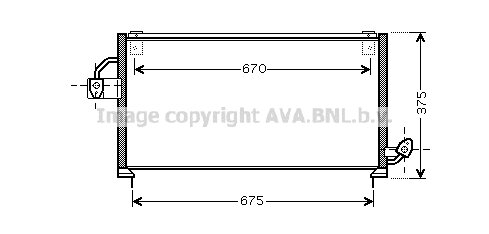 Condensor Forester 07/98-12/99