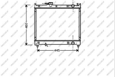 Radiator Vitara 1.6 man. 89-