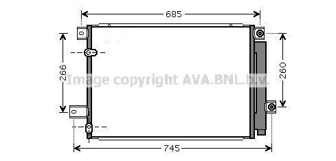 Cond. Avensis 2.0 D4d * 04/05-