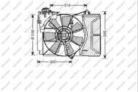 Fan Toyota Yaris 1.1i/1.3i ?99-