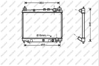 Radiator Toyota Yaris 1.3 man. ?99-