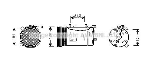 Compressor VW Golf / Seat * ?93-