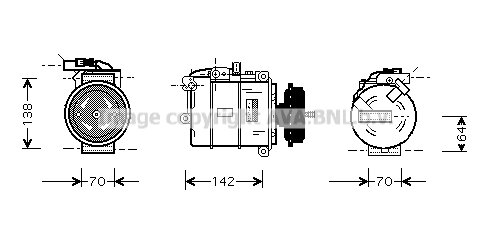 Compr. Touareg / T5 2.5 TDi 02/03-