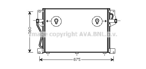 Condensor Volvo 850  94-