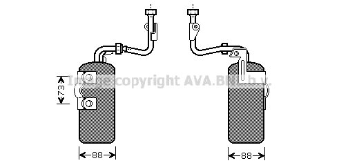 Drier  S40 / V50 1.6 i * 09/03-