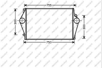 Intercooler V70 / S80* 07/98-10/02