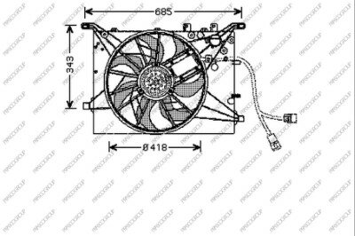 Fan Volvo S80 ?99-?01