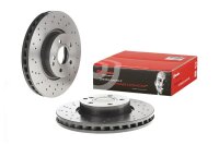 2 Stück BREMBO Bremsscheibe MERCEDES BENZ C / E...