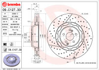 2 Stück BREMBO Bremsscheibe VORNE MERCEDES BENZ...