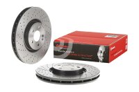 2 Stück BREMBO Bremsscheibe VORNE MERCEDES-BENZ...