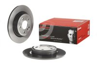 2 Stück BREMBO Bremsscheibe HINTEN MERCEDES-BENZ A /...