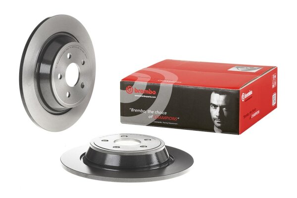 2 Stück BREMBO Bremsscheibe HINTEN FORD GALAXY 3 MK III , S-MAX + FORD USA EDGE Ø316