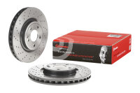 2 Stück BREMBO Bremsscheibe VORNE MERCEDES-BENZ A -...