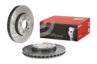 2 Stück BREMBO Bremsscheibe VORNE MERCEDES-BENZ A / B KLASSE W176 W242 CLA C117 X156