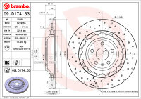 2 Stück BREMBO Bremsscheibe VORNE AUDI A3 Limousine...