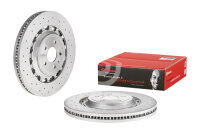 2 Stück BREMBO Bremsscheibe VORNE AUDI TT FV3, FVP...