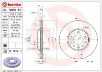 2 Stück BREMBO Bremsscheiben VORNE OPEL ASTRA G / H...