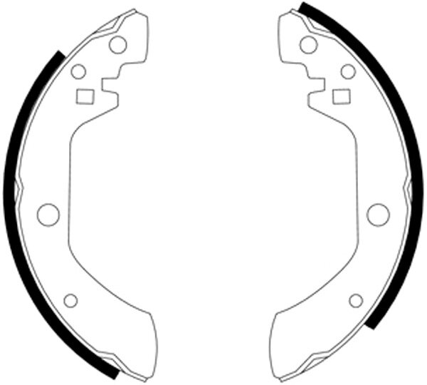 MINTEX MFR120 Bremsbackensatz für Nissan Bluebird Datsun Laurel  Leopard Fairlady