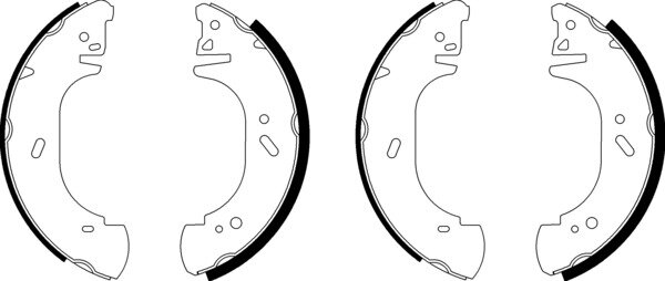 Textar Bremsbackensatz + Radbremszylinder + Zubehör für Ford Transit 83048601