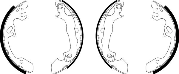 Textar Bremsbackensatz + Radbremszylinder  FORD FOCUS DAW DBW DFW DNW 83052501