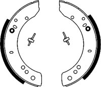 TEXTAR 91048100 Bremsbacken LAND ROVER 90 (LDV) 110/127...