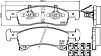 MINTEX MDB2288 Bremsbeläge FORD USA EXPEDITION +...