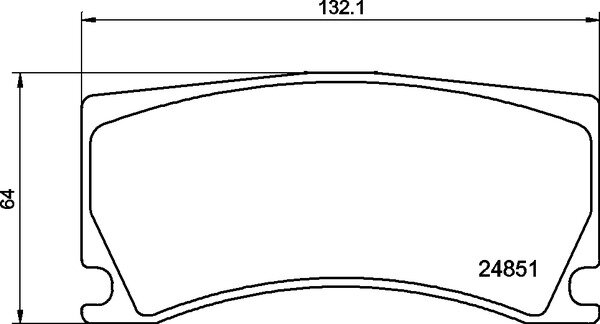 MINTEX MDB2980 Bremsbeläge Jaguar XK Cabriolet Coupe Peugeot 308 II SW RCZ VORNE