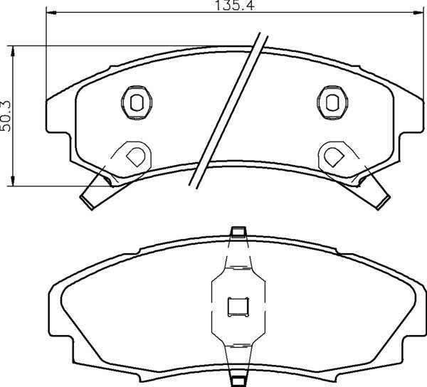 MINTEX MDB1776 Brembeläge BUICK CADILLAC ALLANTE ELDORADO SEVILLE II 2 VORNE