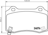 MINTEX MDB2997 Bremsbeläge HINTEN CHRYSLER 300 C...