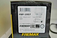 FREMAX FBP1957 Bremsbeläge für SEAT LEON (1M1)...