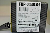 FREMAX 0446-01 Bremsbeläge AUDI 80 90 100 200 Coupe...