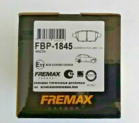 FREMAX FBP1845 Bremsbeläge für MAZDA 6 VI 2.3 +...