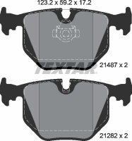 TEXTAR Bremsbeläge BMW 3er E46 + X3 E83 + LAND ROVER...