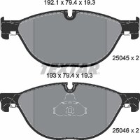 TEXTAR Bremsbeläge BMW 5 5er F10 F11 F07 + 6 6er F12...