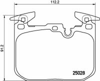 BREMBO Bremsbeläge VORNE BMW 1er F20 F21 + 2er F22 F87 + 3er F30 F80 F31 4er F32