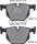 TEXTAR Bremsbeläge HINTEN BMW X5 (E70), X5 F15, F85 + X6 (E71, E72), X6 F16, F86